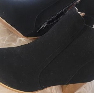 New Chic Black Ankle Boots for Women size 40